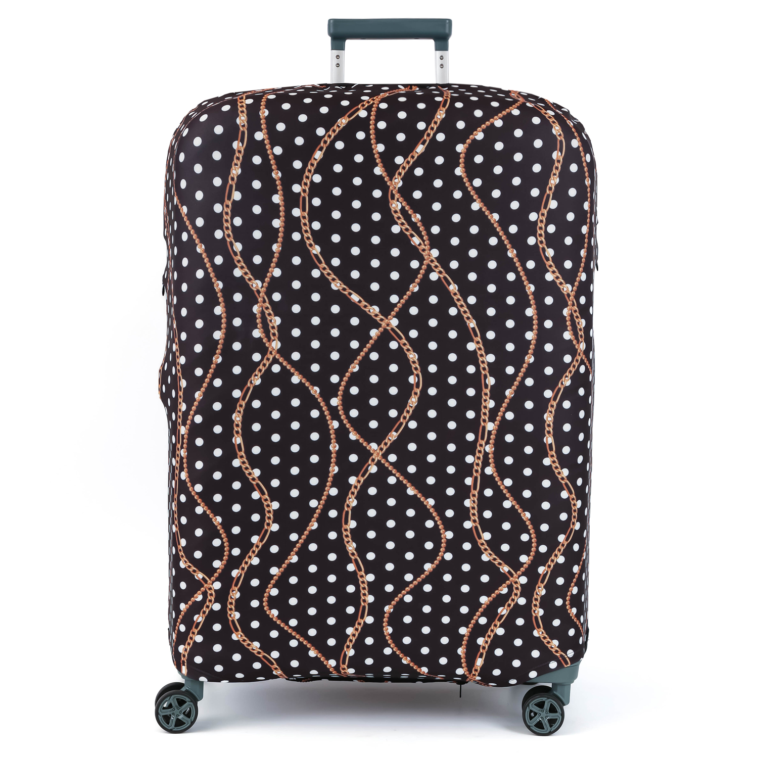 W1069-L FABRETTI Чехол для чемодана 92%полиэстер 8%спандекс