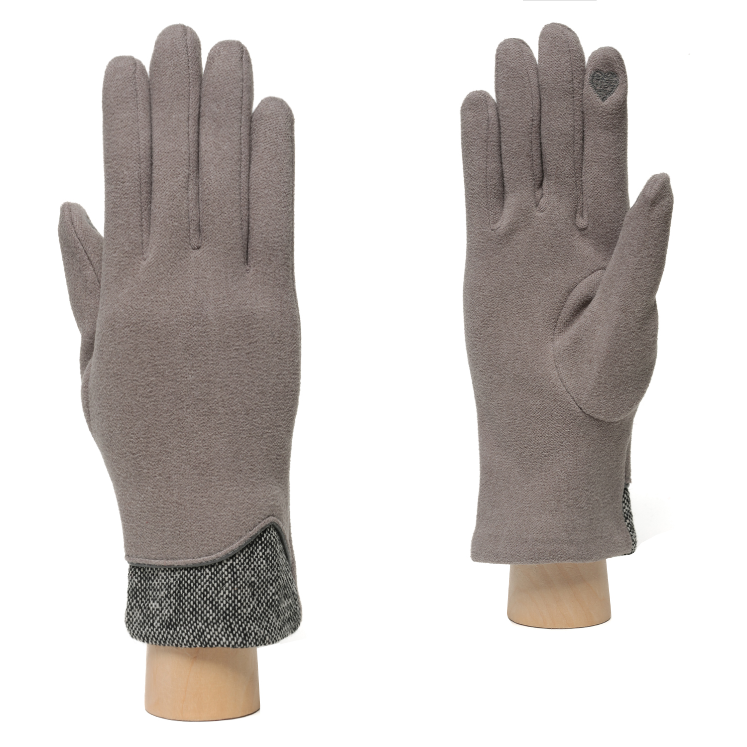 JIF58-3 FABRETTI Перчатки жен. 100% полиэстер