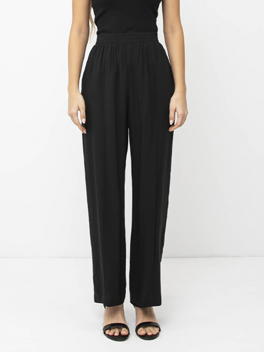 NCF45-2 FABRETTI Брюки женские 70% лён 30% вискоза