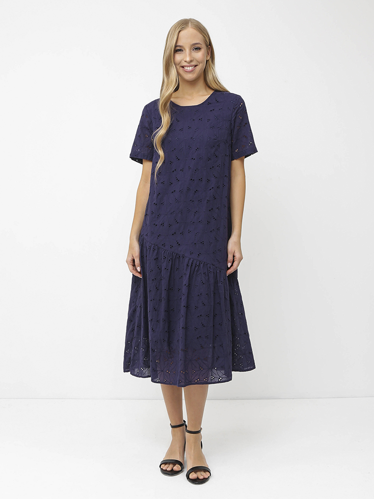 NCF164-110 FABRETTI Платье женское 100% хлопок