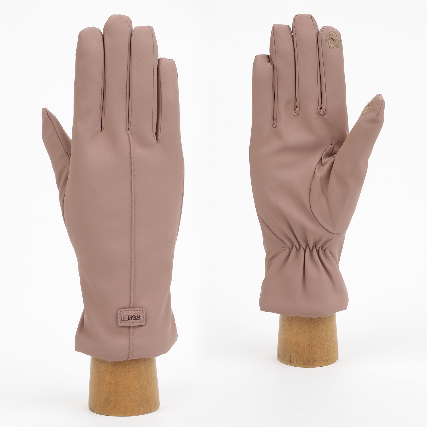 JDF53-5 FABRETTI Перчатки жен. 100% полиэстер