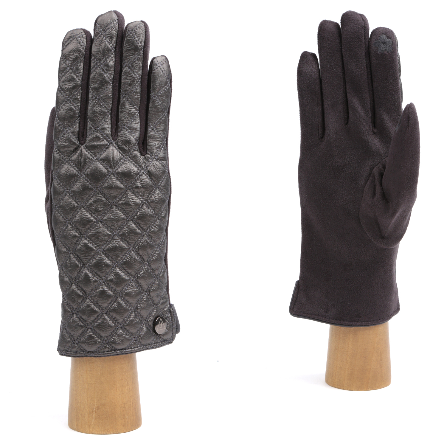 JDF16-90 FABRETTI Перчатки жен. 100%полиэстер,90%полиэстр/10%эластан