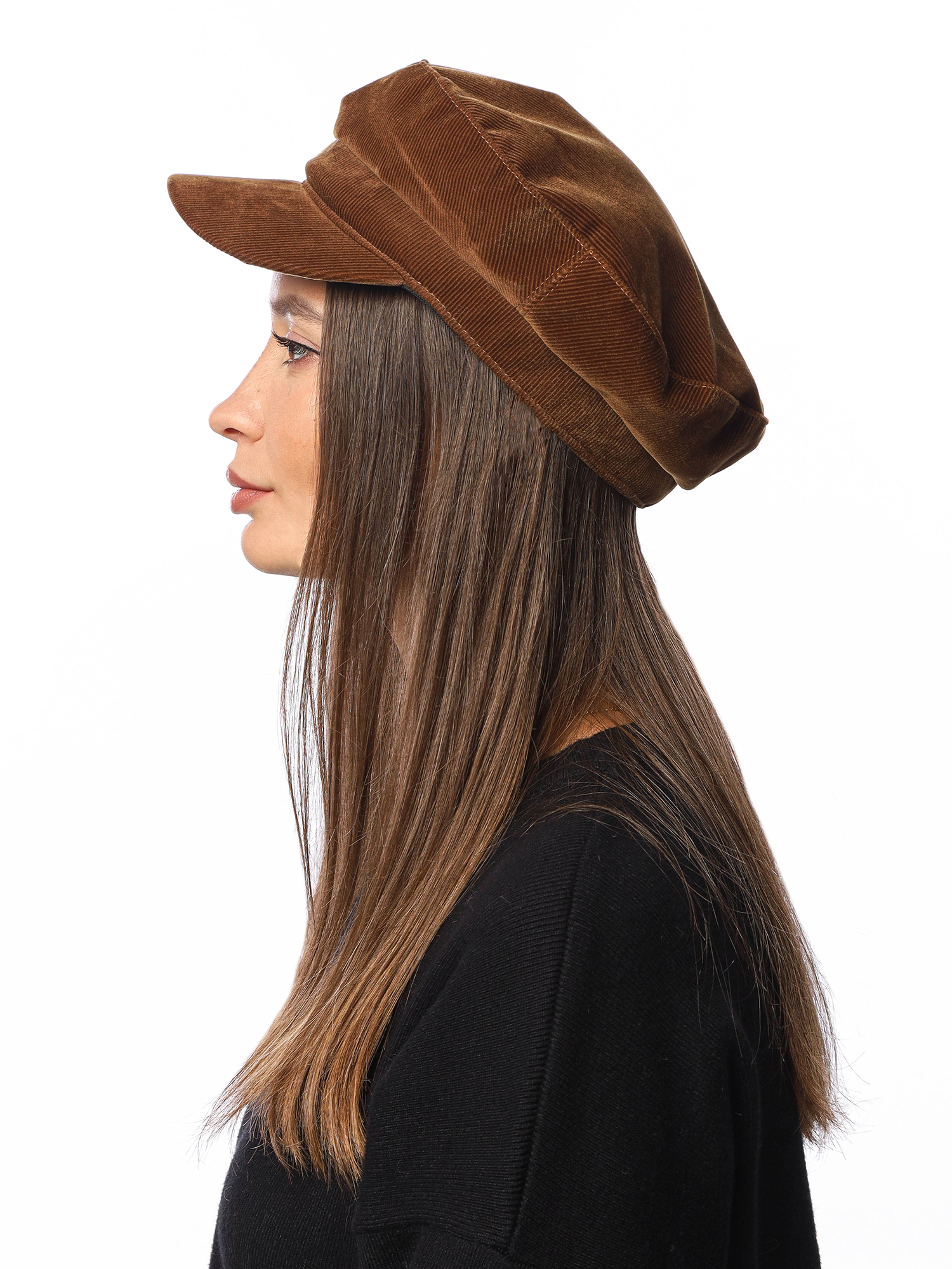 DB1-12 FABRETTI Картуз женский 55% нейлон 45% полиэстер 