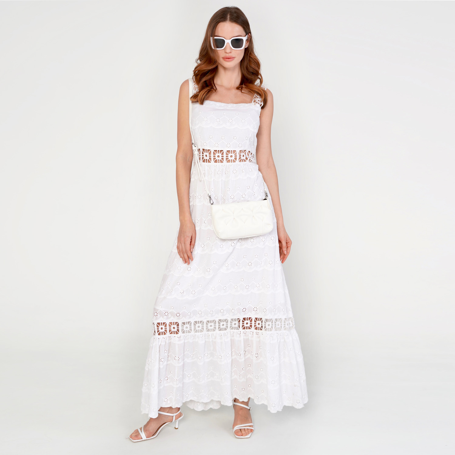 NSH176-1 FABRETTI Сарафан женский 100% хлопок