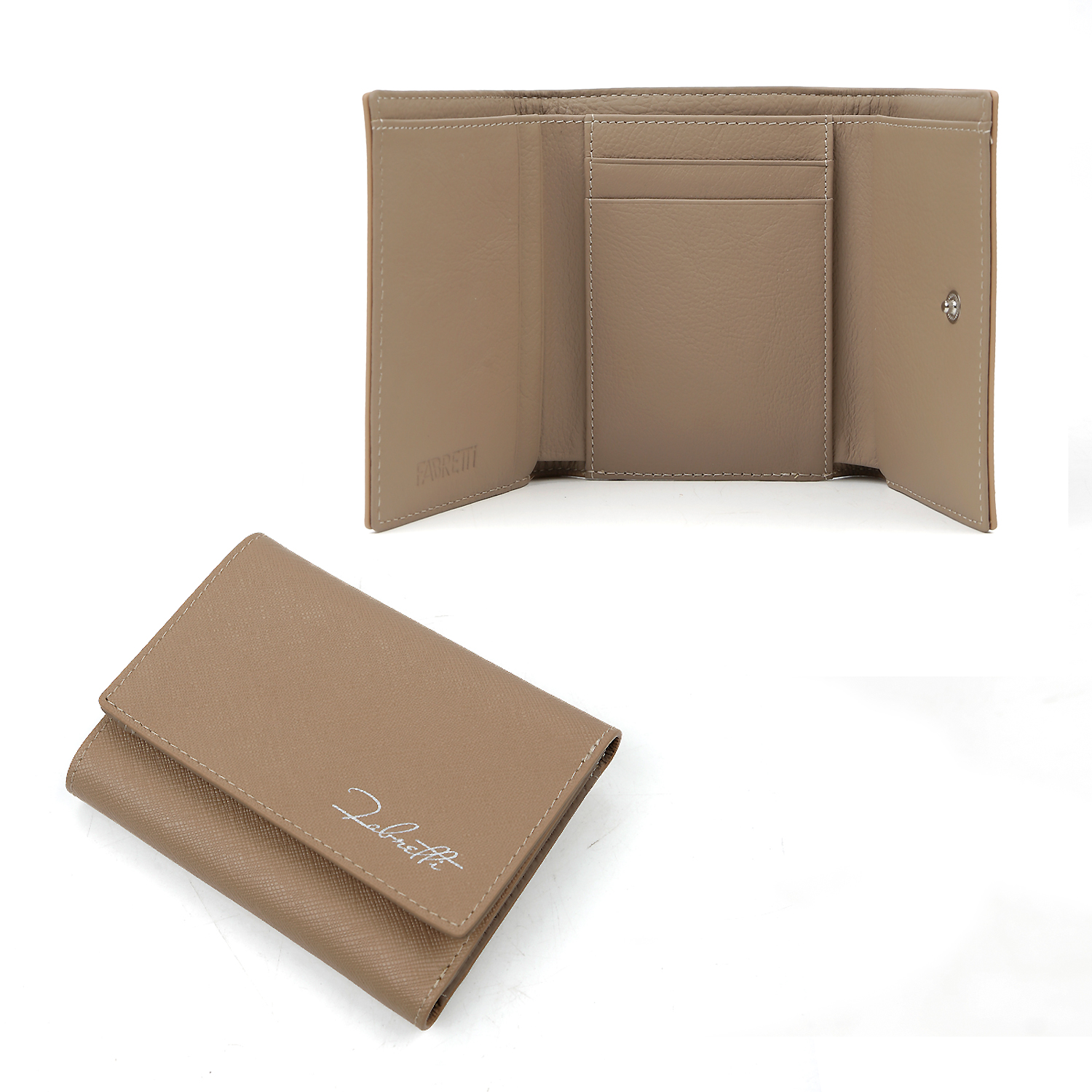 Q015S-13 FABRETTI Кошелек  жен. нат. кожа