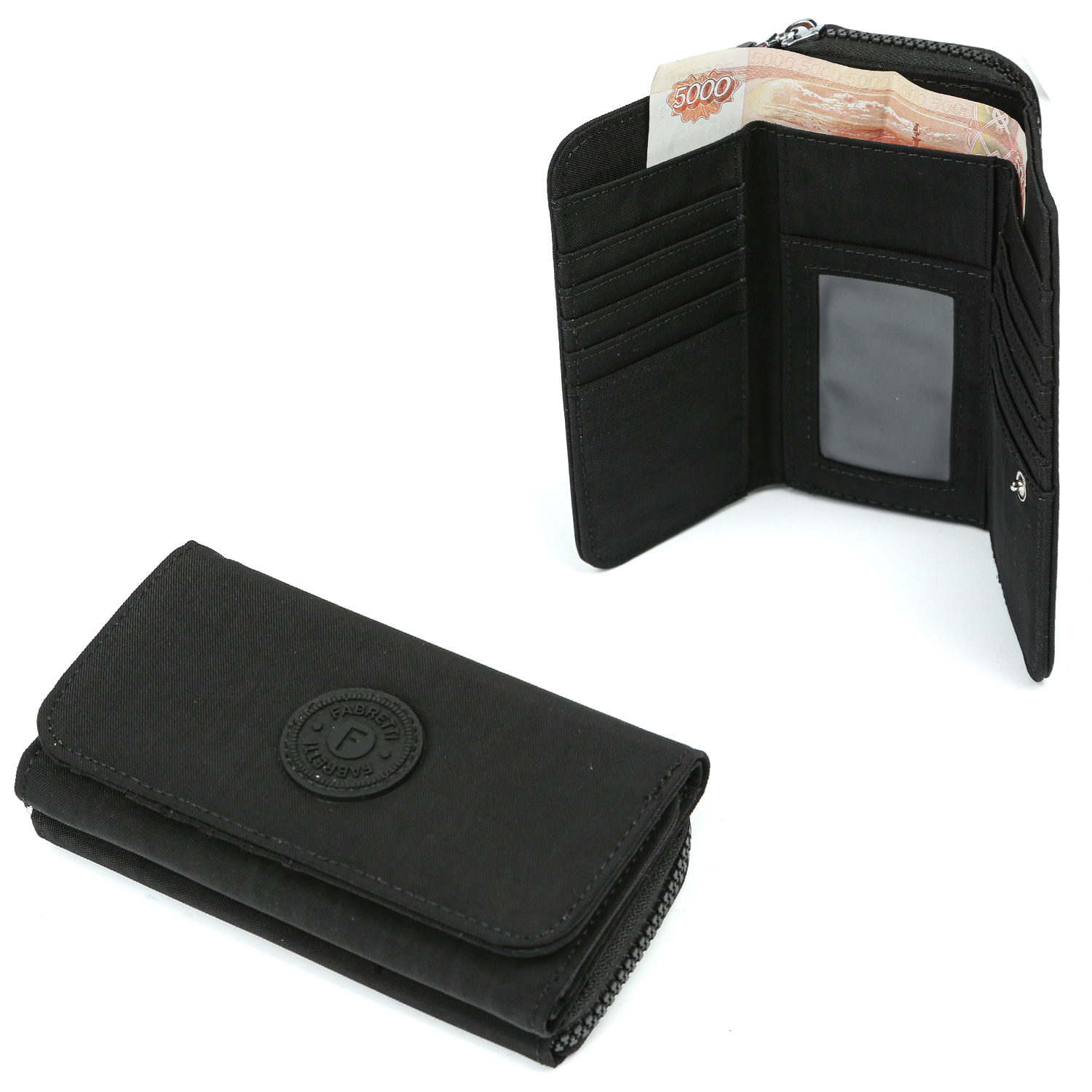 YW8120-2 FABRETTI Кошелек 100% полиэстер