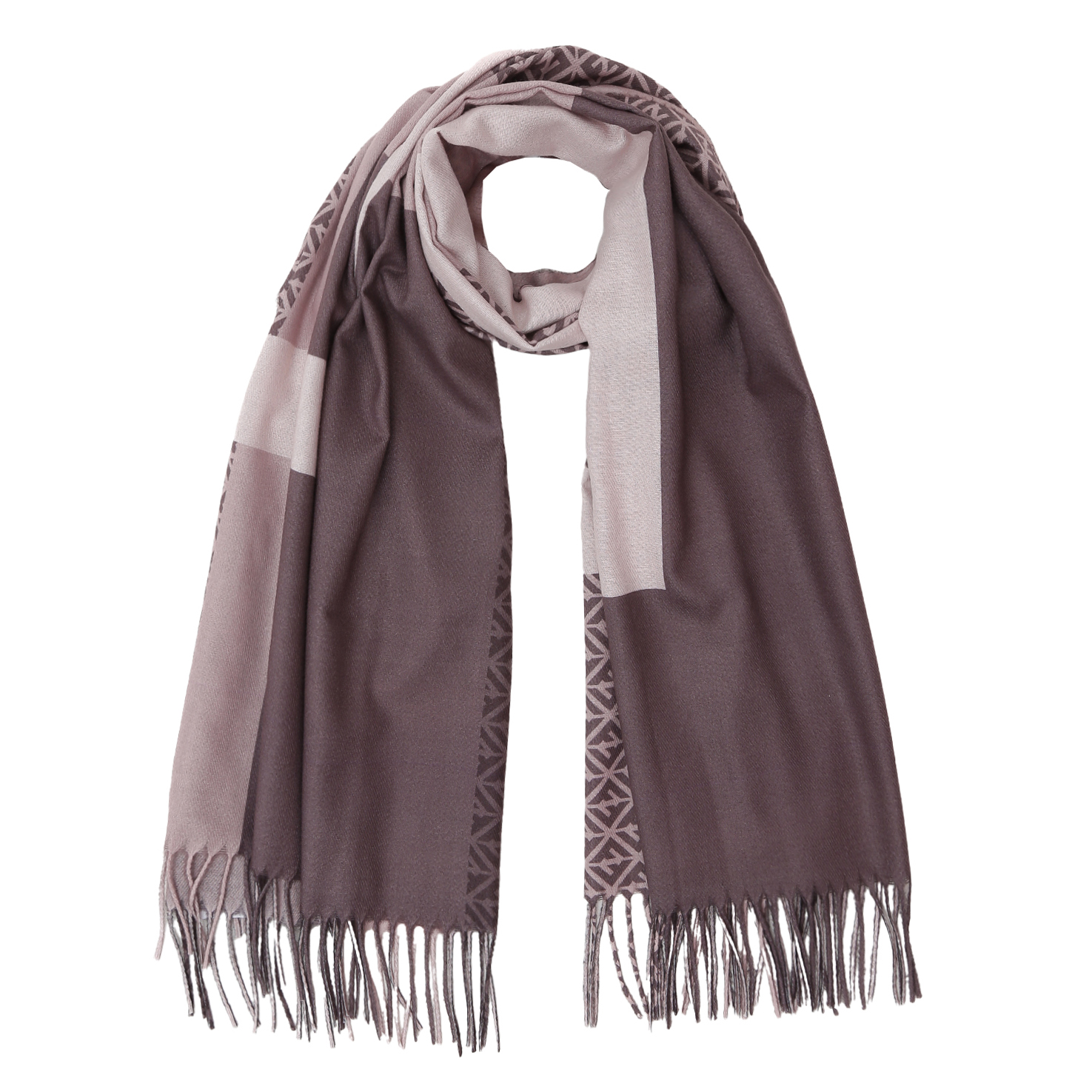 VFJ7-13 Шарф жен. 30% вискоза, 70% полиэстер 70x180 FABRETTI