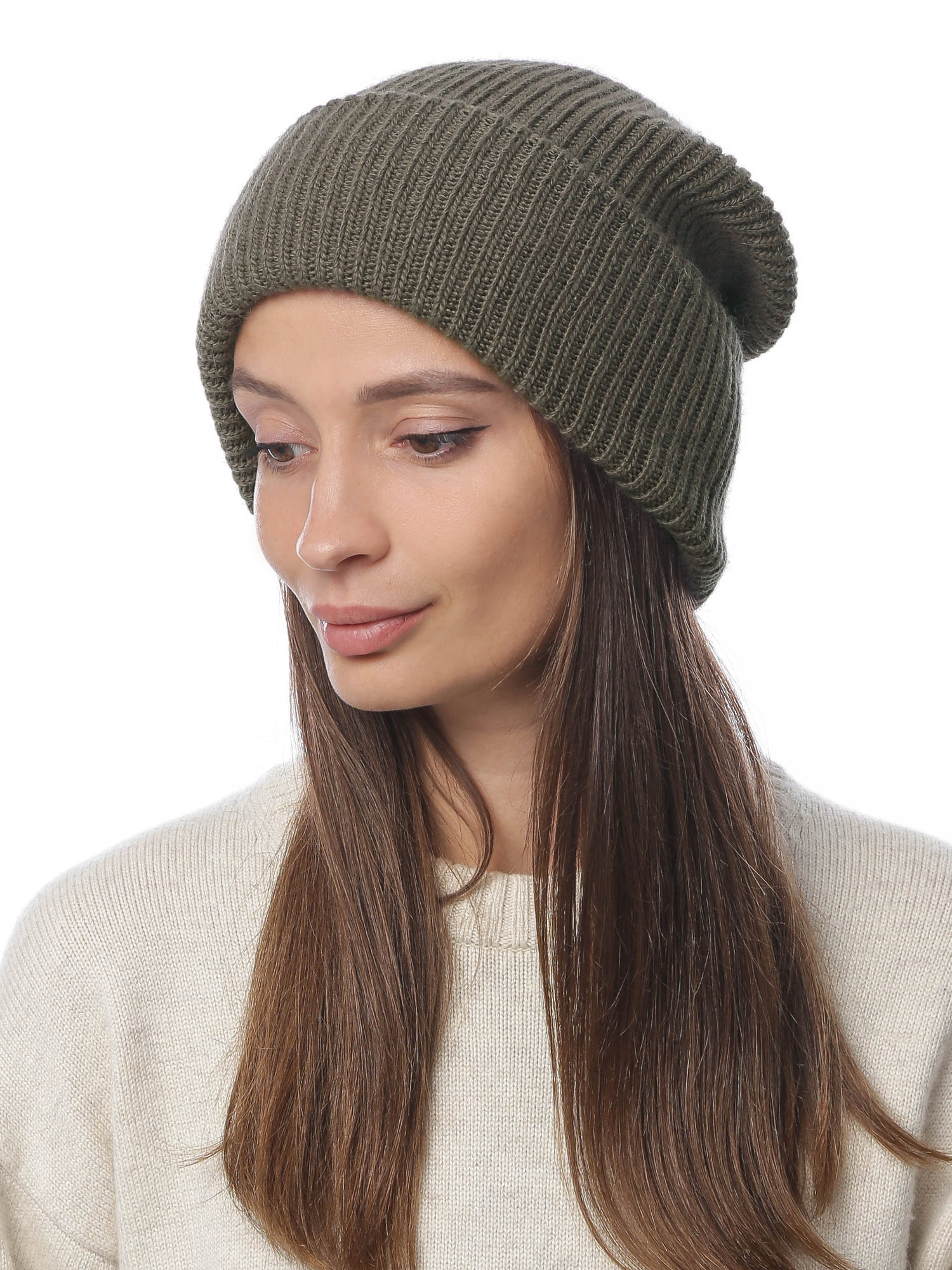 DW144-11 Fabretti Шапка женская 15% кашемир, 40% вискоза, 45% нейлон