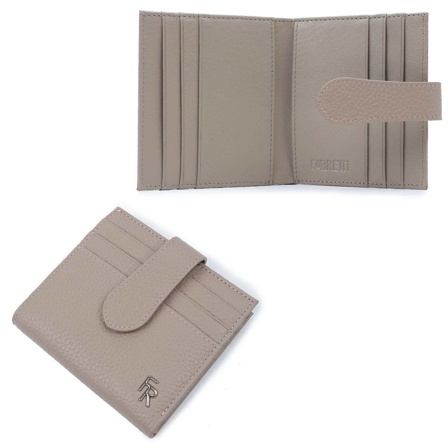 Q250008D1-13 FABRETTI Кошелек  жен. нат. кожа