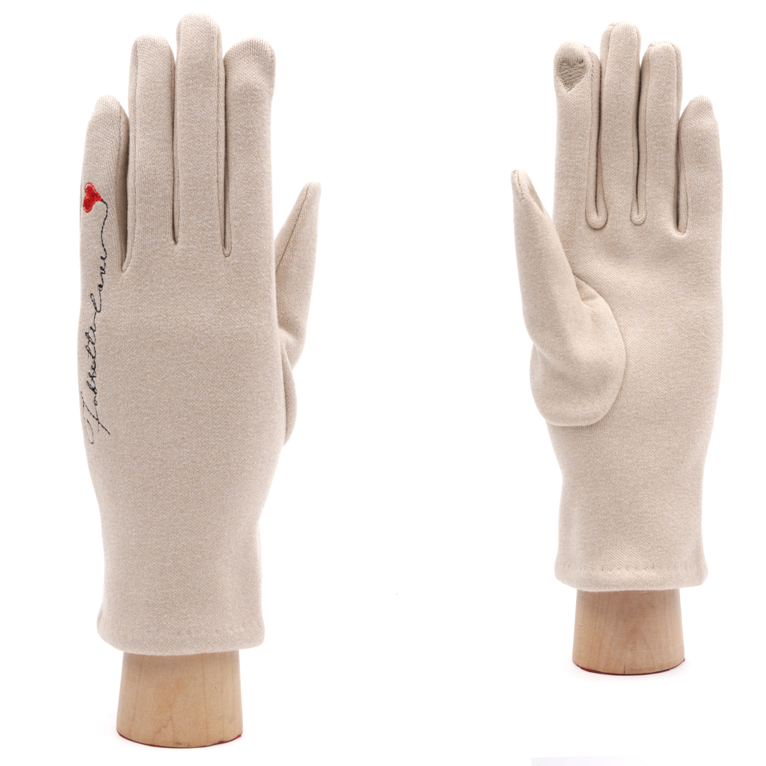 JIF5-5 FABRETTI Перчатки жен. 100% полиэстер