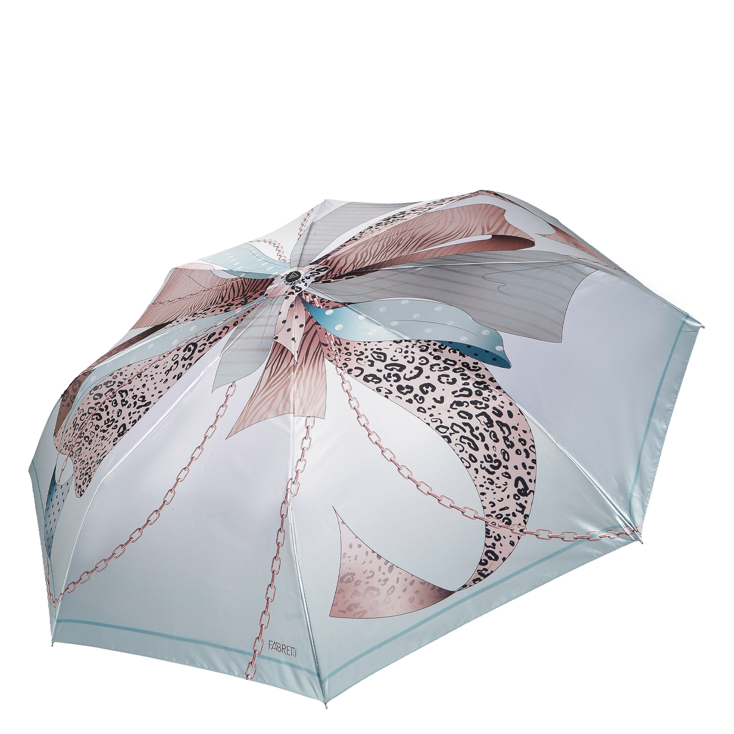 UFLS0107-11 Зонт жен. Fabretti, автомат, 3 сложения, сатин
