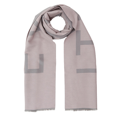 VFDU1-25 Шарф жен. 10% шерсть, 15% вискоза, 10% нейлон, 65% полиэстер 35x200 FABRETTI