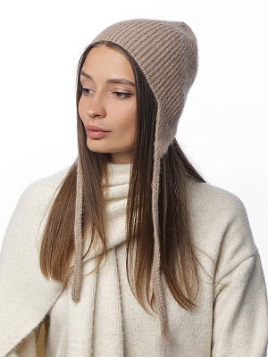 DFR90-13 FABRETTI Шапка женская 40% шерсть енота, 20% шерсть, 25% вискоза, 15% нейлон DFR90-13 FABRETTI Шапка женская 40% шерсть енота, 20% шерсть, 25% вискоза, 15% нейлон