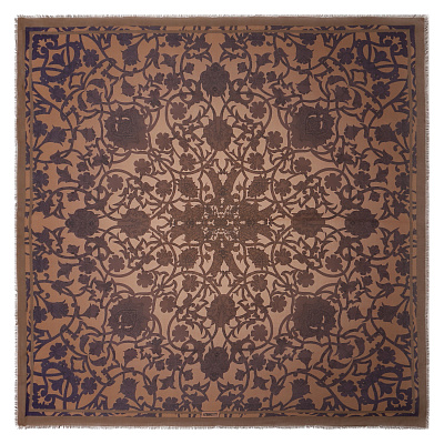 VFS1015-12 Платок жен. 18% шерсть, 82% модал  110x110 FABRETTI