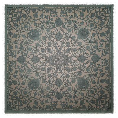 VFS1015-11 Платок жен. 18% шерсть, 82% модал  110x110 FABRETTI