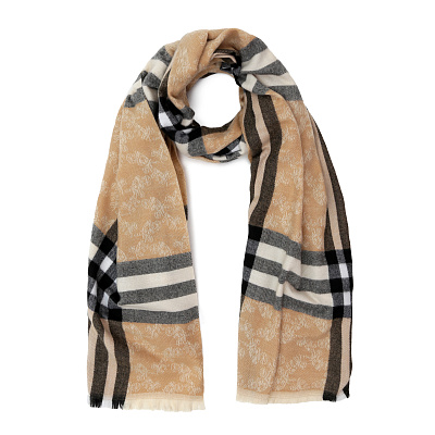 VFGI2-13 Шарф жен. 100% полиэстер 67x195 FABRETTI