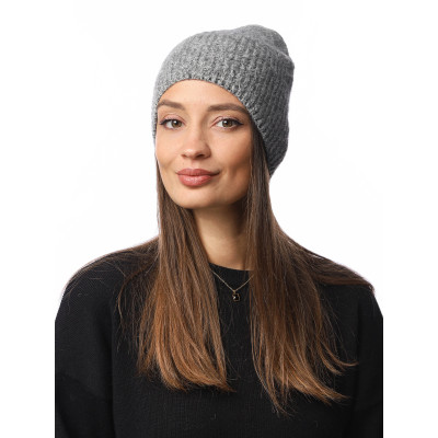 DFR80-3 FABRETTI Шапка женская 30% шерсть, 25% вискоза, 30% полиэстер, 15% нейлон