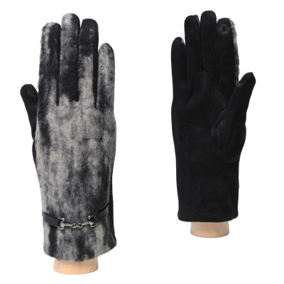 JRF29-2 FABRETTI Перчатки жен. 100% полиэстер; на ладони: 90% полиэстер/10% эластан