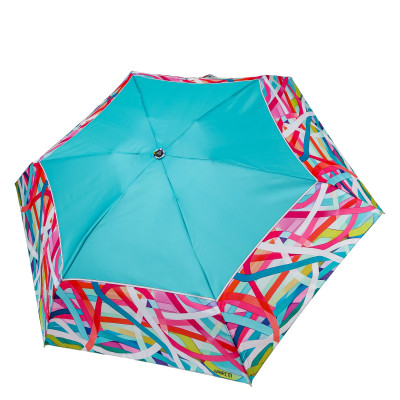 UFZ0017-11  Зонт женский, механический, 5 сложений, эпонж