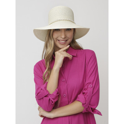 WY34-1 FABRETTI Шляпа жен. 90% целлюлоза/10% полиэстер  