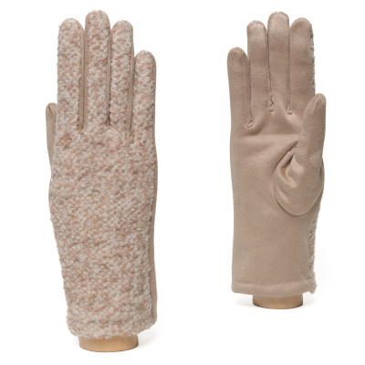 JNF3-13 FABRETTI Перчатки жен. 100% полиэстер; на ладони: 90% полиэстер/10% эластан