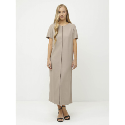NCF93-191 FABRETTI Платье женское 70% лён 30% вискоза
