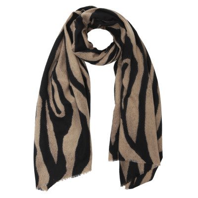 VFD4-12 Шарф жен. 100% полиэстер 88x180 FABRETTI