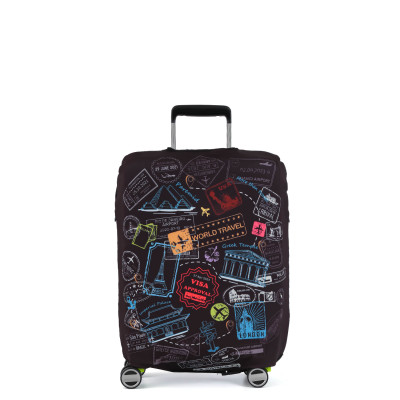 W1080-S FABRETTI Чехол для чемодана 92%полиэстер 8%спандекс