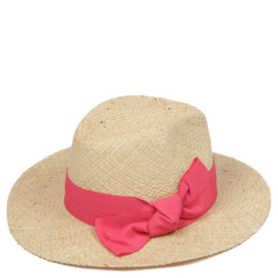 WG53-8 FABRETTI Шляпа жен. натуральная соломка 