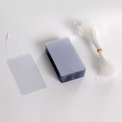 Бирка пластиковая  5,3х9 200 шт.