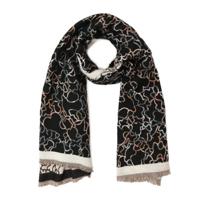VFGI3-2 Шарф жен. 100% полиэстер 66x190 FABRETTI