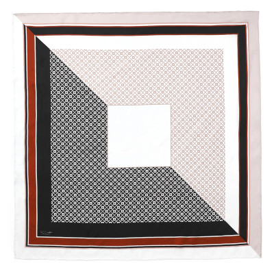 VFV2-12 Платок жен. 100% шелк 90x90 FABRETTI