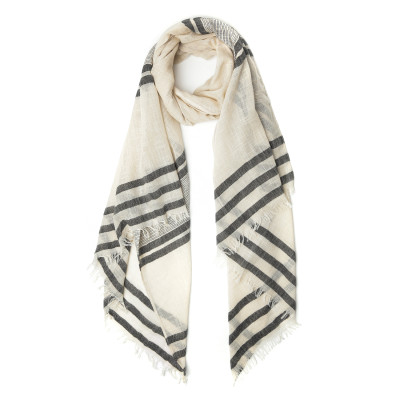 VGGI0002-13 Шарф муж. 50% вискоза,  50% полиэстер 80x190 FABRETTI