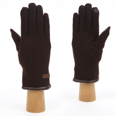 JMF67-12 FABRETTI Перчатки жен. 90% шерсть/10% эластан 