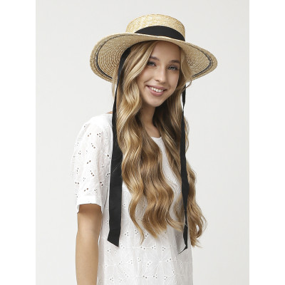 WG84-13.2  FABRETTI Шляпа жен. натуральная солома 