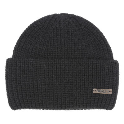 DFRG58-2 FABRETTI Шапка мужская 20% альпака, 30% шерсть, 50% акрил