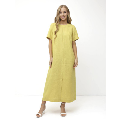 NK145-7 FABRETTI Платье женское 100% лён