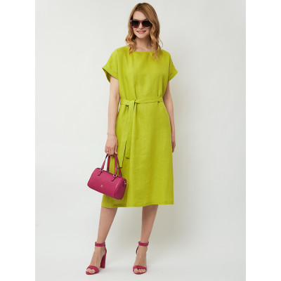 ZDKL86-51 FABRETTI Платье женское 100% лён