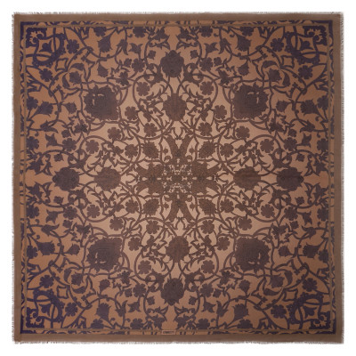 VFS1015-12 Платок жен. 18% шерсть, 82% модал  110x110 FABRETTI