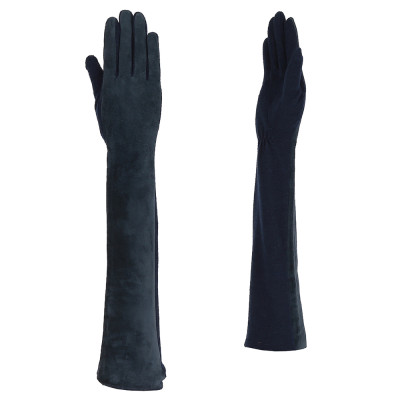 23.1-12 navy Fabretti Перчатки жен.н/кожа