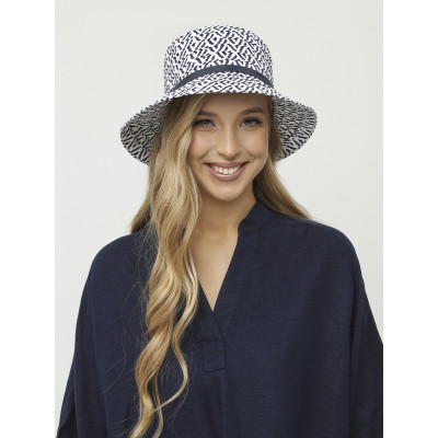 WN16-8 FABRETTI  Шляпа жен. 90% целлюлоза/10% полиэстер 