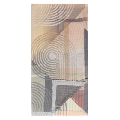 VF23-13 Шарф жен. 60% вискоза, 40% полиэстер 90x180 FABRETTI