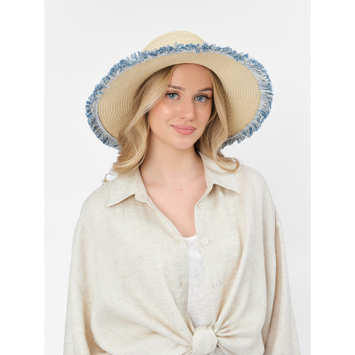 WGL16-1309 FABRETTI Шляпа жен. 90% целлюлоза/10% полиэстер