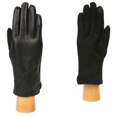 JMF42-1 FABRETTI Перчатки жен. 100% полиуретан,100% полиэстер;90% полиэстер/10% эластан