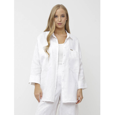 NK35-1 FABRETTI Блуза женская 100% лён