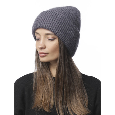 DLIF34-45 Fabretti Шапка женская 40% ангора, 20% вискоза, 38% полиэстер, 2% метанить