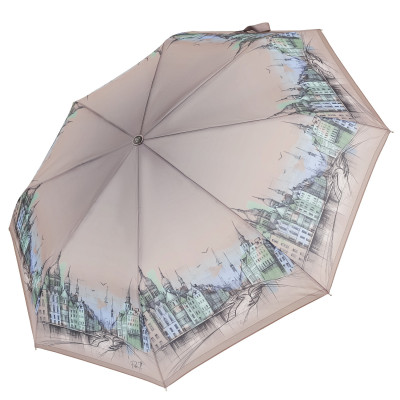 UFLR0032-13 Зонт жен. Fabretti, облегченный,  автомат, 3 сложения, эпонж