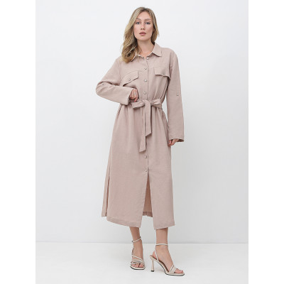 ZD87-191 FABRETTI Платье  женское 53% лён, 47% вискоза