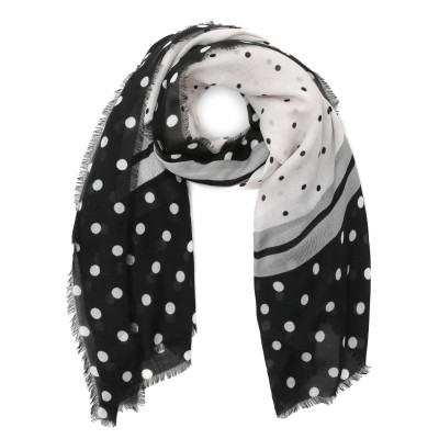 VFS1020-30 Платок жен. 18% шерсть, 82% модал  110x110 FABRETTI