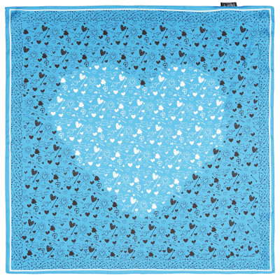 VFI0047-9 Платок жен. 100% полиэстер 70x70 FABRETTI
